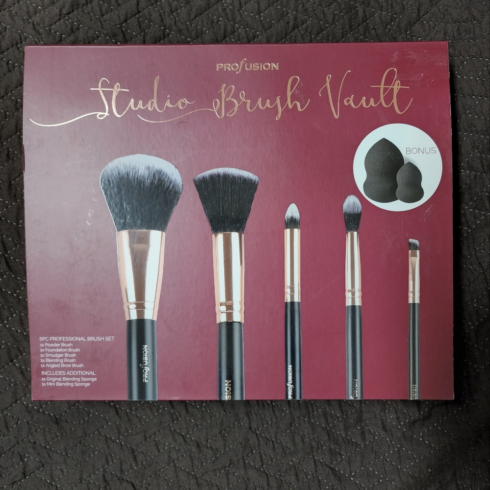 Profusion 5pc professional brush set